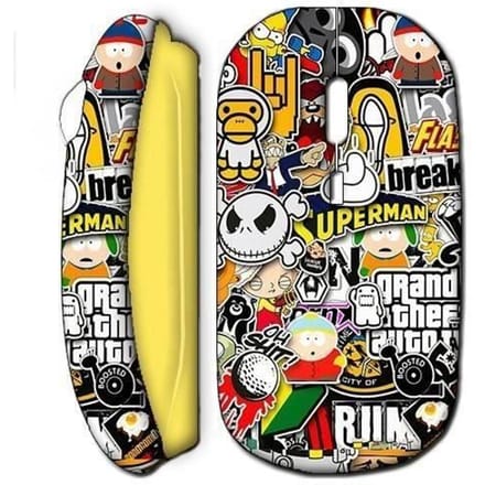 Superman South Park Simson draadloze muis