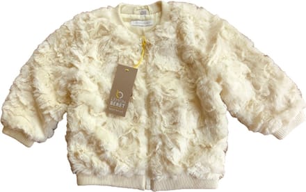 Lemon Beret Baby Jas - Imitatiebont - Off-white - maat 86