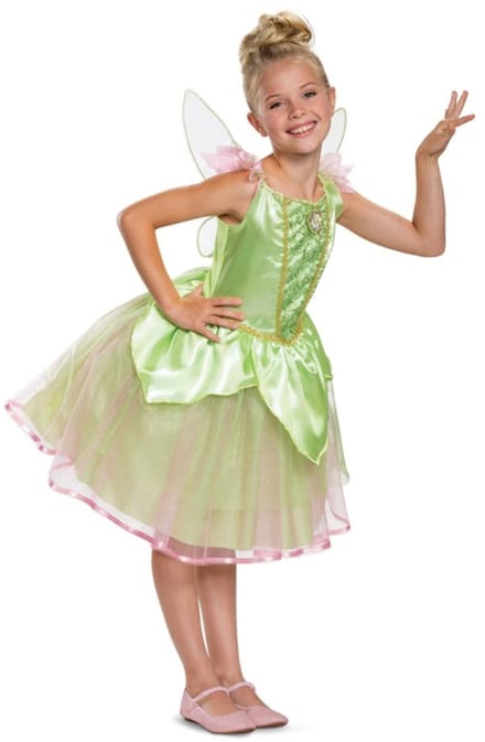 DISNEY - TINKER BELL, Tinker Bell Deluxe , Maat XS (3T-4T jaar), Meisjes