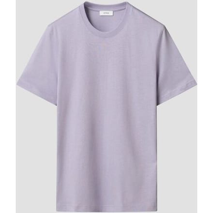 Eton T-Shirt Organic Supima Cotton Uni Single Jersey Licht Paars / male