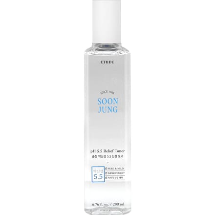 ETUDE, tonique apaisant pur et légèrement acide 5,5, 200 ml (6,76 fl oz) white