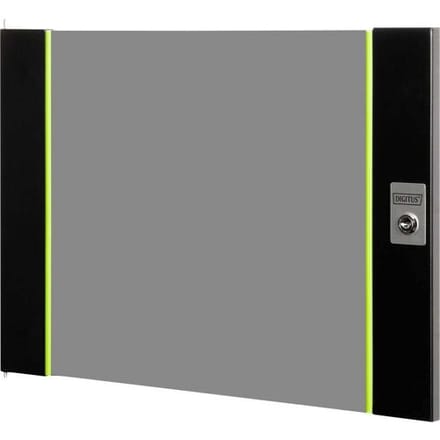 Digitus DN-19 D-09-U-SW 19 inch Doorkijkdeur voor patchkast 9 HE Zwart