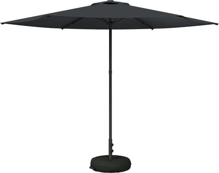 vidaXL - Tuinparasol - met - voet - Rechthoekig - 3 - x - 3 - m - Polyester