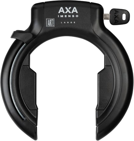AXA Imenso X‑Large Retractable frameslot – Extra brede opening – Met Plug‑in mogelijkheid – Gehard staal – Multi‑bevestiging – Beveiligingsniveau 12 – Zwart