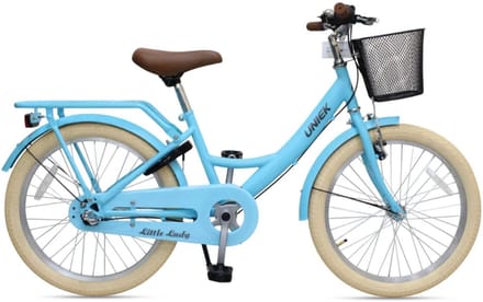 Kinderfiets Uniek Girly 20'' 3Nexus Licht Blauw