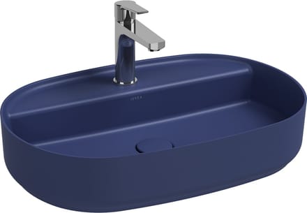 Isvea Infinity Wastafel Ovaal - Donkerblauw