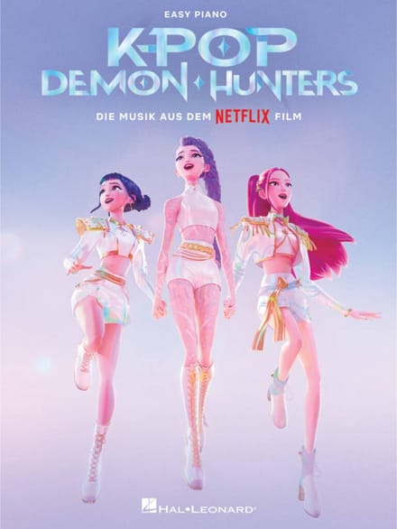 Hal Leonard KPop Demon Hunters - Deutsch - Songboek