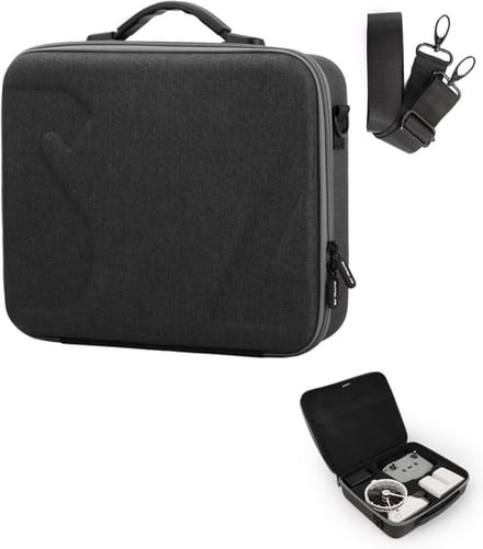 Drone Opbergtas - Reis Koffer - Drone Transport - Grote Capaciteit - 31.5 x 27 x 8.2 cm - Grijs