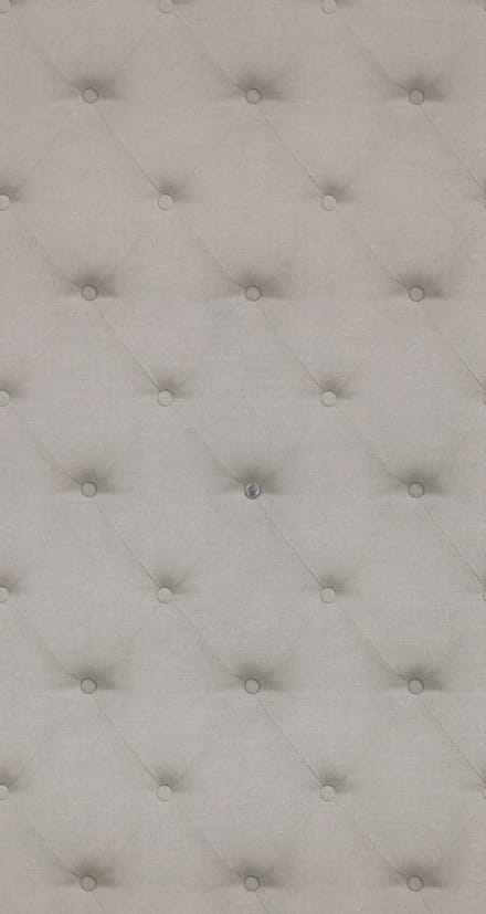 Rivièra Maison R.M Anvers Linen Button - Behang - 1 m x 53 cm - Zilvergrijs