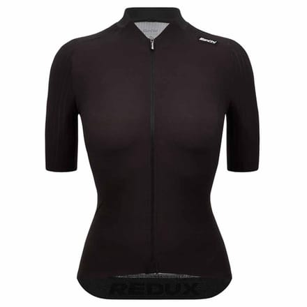 Santini Redux Speed Korte Mouw Wielertrui Zwart S Vrouw