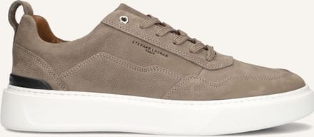 STEFANO LAURAN Star 008 Sneakers - Nubuck - Heren - Taupe - Maat 41