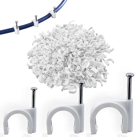Solidchoice - 300 Stuks Kabelhouders voor Organisatie