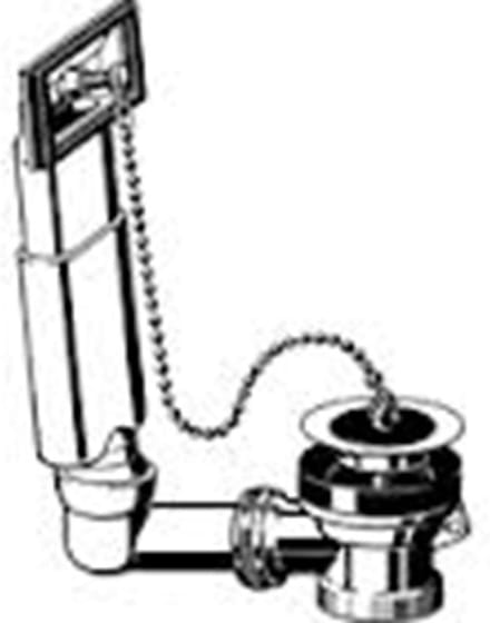 Viega gootsteen afvoer en overloopgarnituur met overloop 6/4x70 messing