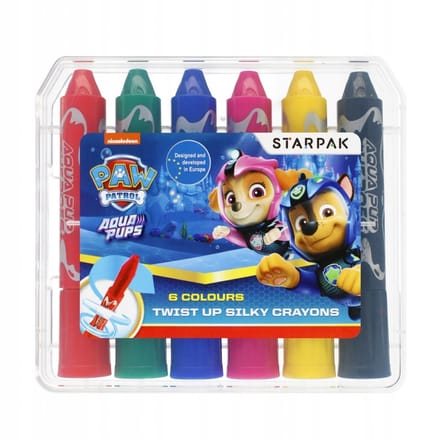 Starpak Paw Patrol Twist Crayons Set - 6 kleuren