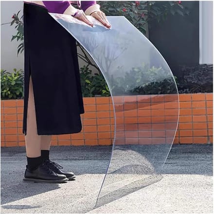 Kunststof Plaat - Polycarbonaat Paneel - Serre Bouwen - UV Bestendig - 50 x 200 cm - Transparant