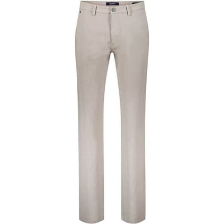 Gardeur Broek Benito Duo Color Fine Texture Soft Touch Comfort Stretch Camel / male