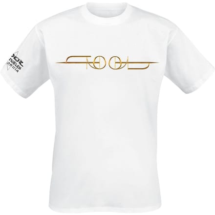 Tool T-shirt - Gold ISO - S tot XXL - voor Mannen - wit
