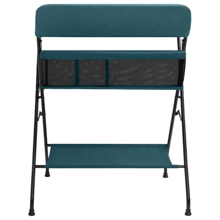 vidaXL - Verschoontafel - ijzer - groen
