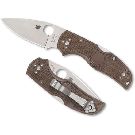 Spyderco Native 5 Brown FRN CPM 15V Sprint Run