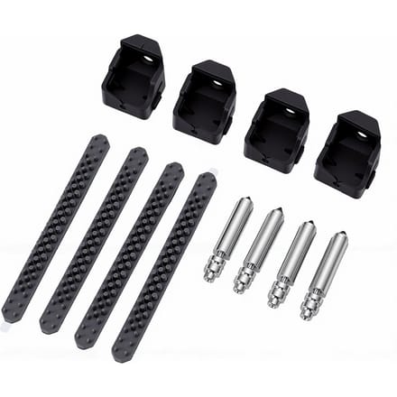 4 Stuks Hotend Nozzle Set Geschikt voor Kobra X 0.25mm 0.4mm 0.6mm 0.8mm Gehard Staal Snel Verwisselbaar Geïntegreerd Hoge Snelheid Printen