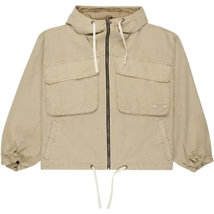 Element Ripstop Hooded Jas wit