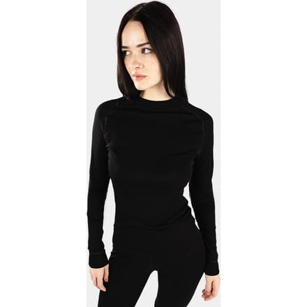 Thermowave Merino Warm Base Layer Top zwart