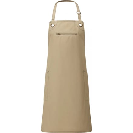 Premier Ecologische contrasterende schort Barley PR121 - Khaki / Brown - One size