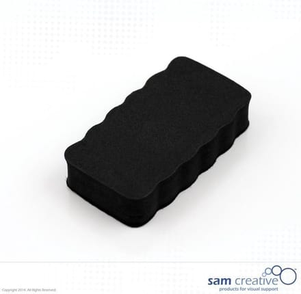 Sam Creative - Whiteboard Wisser Basic - Magnetisch - Zwart