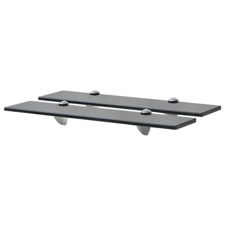 vidaXL - Schappen - zwevend - 2 - st - 50x20 - cm - 8 - mm - glas