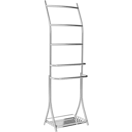 Allibert Handdoekhouder Cooperblink - Rvs - Staand - 5 Stangen - Chroom