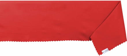 Raved Tafelkleed – 140 cm x 220 cm – Polyester Rood – Kreukvrij