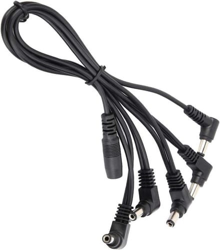 Guitar Powerkabel met 5-Way Aansluiting voor Effectpedalen en Geluidsverbetering