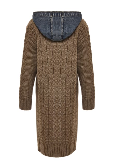 RISA Vest Dames koffie