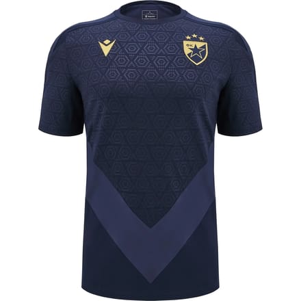 Rood ster shirt van Belgrado Player 2024/25