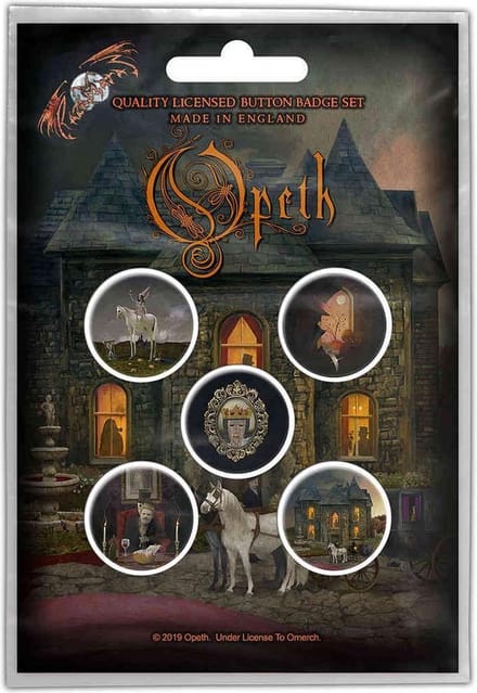 Opeth Badge/button In Caude Venenum Set van 5 Multicolours