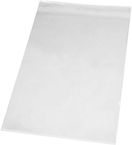 Cellofaan zakjes, b: 22,5 cm, h: 31,2 cm, 200stuks, 25 micron