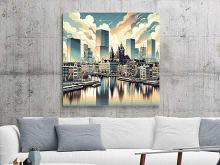 Kunstprint | Wanddecoratie | Forex | 75 × 75 cm