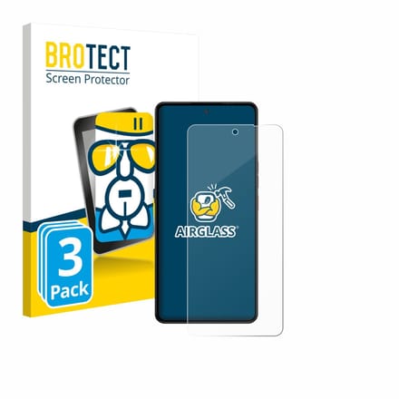 Screenprotector 3 Stuks voor Gigaset GS6 Beschermglas transparant