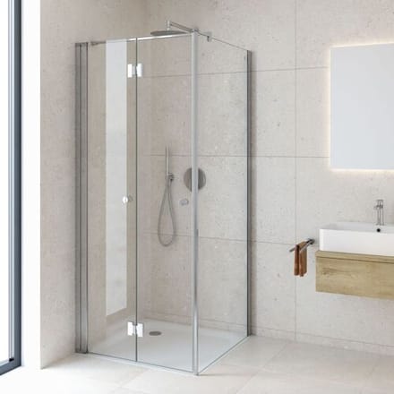 Kronenbach Tube folding shower TFTA for partition wall special design left KB0430SP9L
