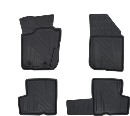 Rubbermatten Dacia Duster 2010-2017 (complete set) - Premium carbonlook