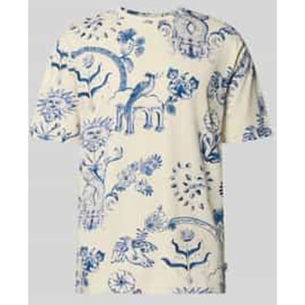 relaxed fit T-shirt in all-over look