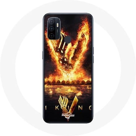 Coque - Vikings - Oppo A53 - Souple - Noir - Protection noir