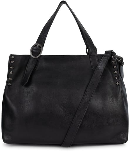 Bag2Bag - Alta - Stijlvol - Grote - Handtas - Schoudertas - Leer - Black