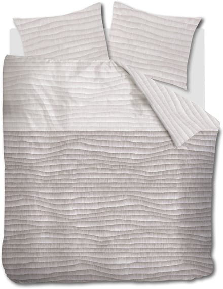 Beddinghouse Elya dekbedovertrek - Tweepersoons - 200 x 200/220 cm - Naturel