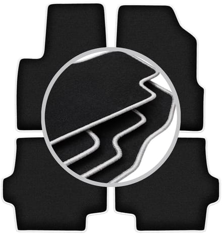 CARLUX-SILVER automatten voor: Chrysler Pacifica SUV (2003-2008)