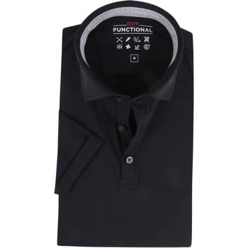 Pure Functional Polo Zwart - Maat XXL - Heren