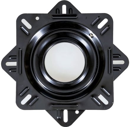 Draaiplateau gecoat | Zwart