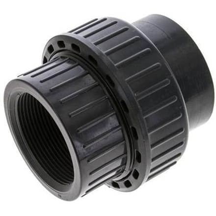 PVC Lijmmof Binnendraad Rp 2'' EPDM