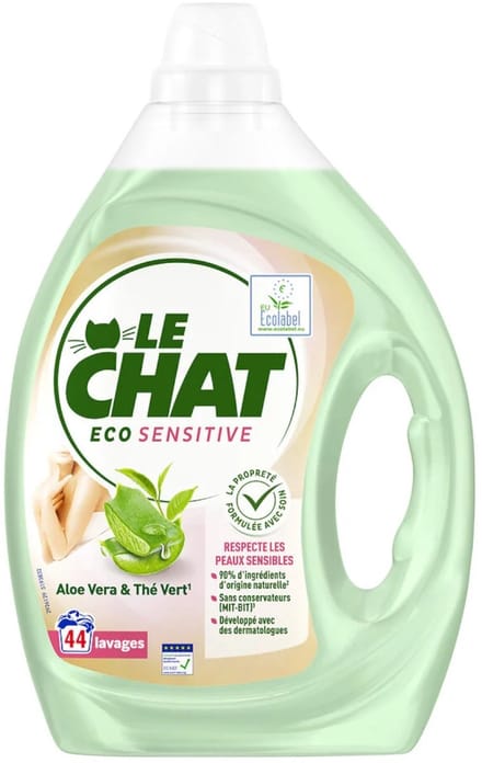Le Chat Eco-Sensitive wasmiddel 44 wasbeurten