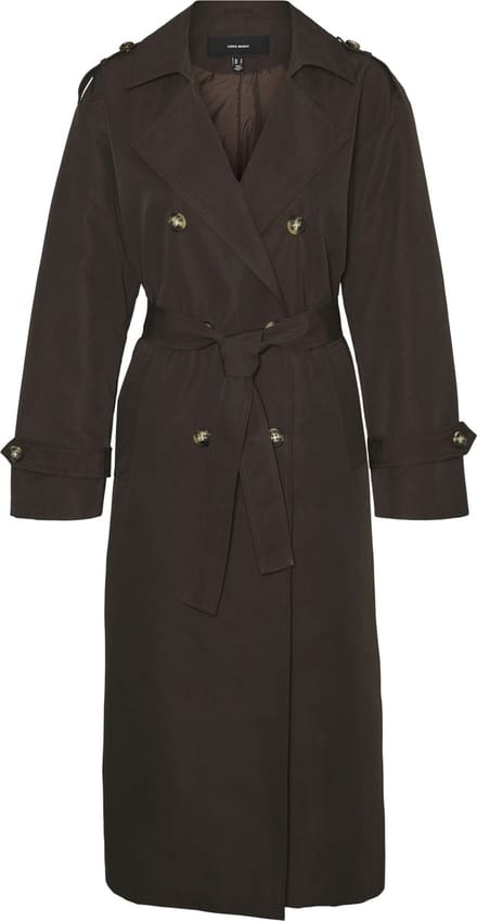 VERO MODA - VMCHLOE LONG TRENCHCOAT GA NOOS - Dames - Gewatteerde jassen